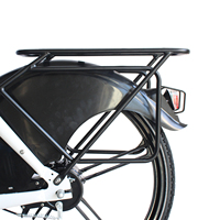 Bicicleta Eléctrica Compartida, Cuadro de Aleación de Aluminio, Motor con Batería de Litio, Freno de Rodillo Delantero y Trasero