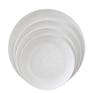 Platos de Restaurante Blancos Reutilizables de Melamina, Redondos de 10 Pulgadas, con Apariencia Elegante, para Servicio a la Habitación, Venta al Por Mayor - Product Image 3