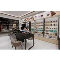 Shop Perfume Display Cabinet Retail Cosmetic Shop Design Shop Retail Store Makeup OEM