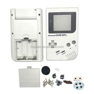 Kit de pièces de rechange pour Console <span class=keywords><strong>gameboy</strong></span> GB, Pack de réparation pour boîtier, coque avec tampons conducteurs de boutons, 5 en 1 - Product Image 1