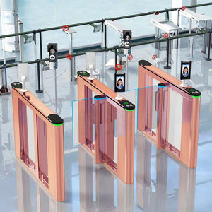 Fast Speed Swing Barrier Turnstile Gate <strong>with</strong> Card &amp; QR <strong>Code</strong> <strong>Access</strong> <strong>Control</strong> Stainless Steel IP54 Protection for Shopping Mall - Product Image 4