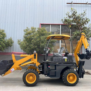 Livraison gratuite. Chargeuse-pelleteuse 4x4. Convient aux rues urbaines, aux usines et aux chantiers de construction. - Product Image 1