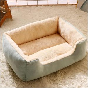 Manufacturer Wholesale <b>Soft</b> Plush Fluffy Cat <b>Dog</b> Warm <b>Bed</b> - Product Image 4