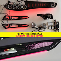 Luz Ambiental LED para Benz CLS W218 2012-2017, Panel de Instrumentos Starlight, Iluminación Interior Ambiental, 29 LED, 12V, 10W