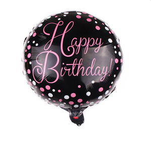 Ballons en feuille d'aluminium pour fête d'anniversaire 18 pouces Ballon en mylar hélium Décorations rondes pour fêtes d'anniversaire - Product Image 4