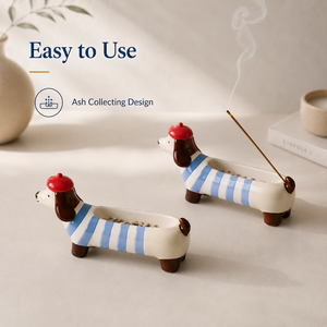 Porte-encens moderne et mignon en céramique pour la maison, support pour encens au bois <span class=keywords><strong>de</strong></span> santal et spirales anti-moustiques - Product Image 2