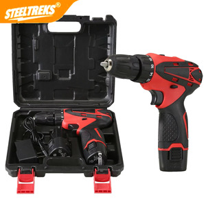 Kit de <span class=keywords><strong>Destornillador</strong></span> Eléctrico Inalámbrico de 12V con Luz LED, Porta Puntas Magnético, Incluye 50 <span class=keywords><strong>Accesorios</strong></span> <span class=keywords><strong>para</strong></span> Reparaciones Domésticas OEM - Product Image 1
