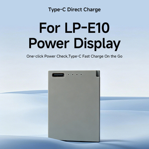 แบตเตอรี่ชาร์จตรงแบบ Type-C รุ่น LP-E10 สำหรับกล้อง <span class=keywords><strong>EOS</strong></span> 1100D/1200D/1300D/1500D/2000D/3000D/<span class=keywords><strong>4000D</strong></span> มีสินค้าในสต็อก - Product Image 2