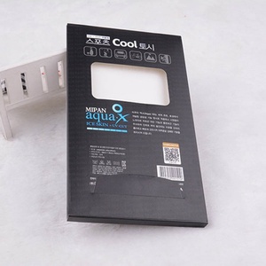 Emballage personnalisé en papier pour bas élastiques, culottes, collants, bas avec fenêtre, OEM, enveloppe en papier recyclé pliable avec logo - Product Image 5