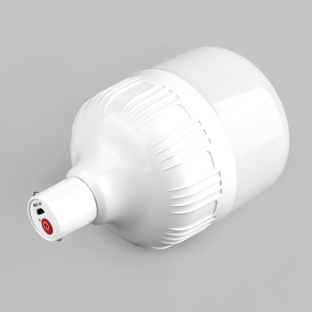 Wholesale Super Bright LED Rechargeable Light Bulb for Power Outages Emergency Night Market Stall Lighting Camping Lamps