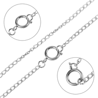 2 fermoirs à ressort en acier inoxydable, pièces de connexion, fermoir à anneau fermé, Surface lisse, bricolage, bijoux