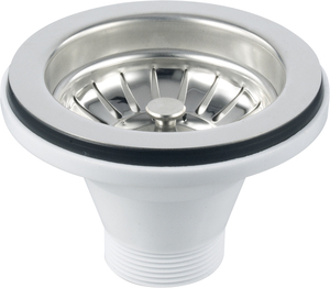 Wastafel pengering dengan <span class=keywords><strong>Overflow</strong></span> keranjang limbah wastafel dapur penguras limbah - Product Image 6