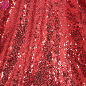 Bán Buôn Dệt Căng Váy Quần Áo Lưới 3Mm Sequins Vải Tuyn Ren Vải Đính Cườm Sequined Ren Vải - Product Image 4