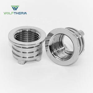 स्टेनलेस स्टील 1/2 महिला सम्मिलित 32 ग्राम स्टेनलेस स्टील की जगह पीतल थ्रेडेड पीपीआर इंसर्ट पाइप फिटिंग ओएम/ओडम प्लेटेड - Product Image 6