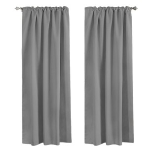 Rideaux occultants modernes de luxe 100% polyester, doux et isolants thermiquement pour chambre à coucher, salon, balcon - Rideaux personnalisables - Product Image 1