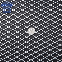 Suministro de fábrica Hoja de aluminio duradera Malla de alambre de metal expandido Malla de pantalla de seguridad de protección de aluminio para ventana