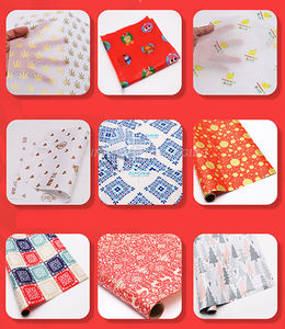 Papier de cire personnalisé, doublures de panier alimentaire, Deli barbecue Sandwich, papier de cire sec carré - Product Image 5