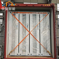 Maison temporaire modulaire pliable de type Z de 20 pieds, conteneur maritime en acier pliable, mini-maison en stock, directement de l'usine