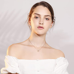 Collier pendentif pour femme, chaîne fine classique pour clavicule, bijoux de mode - Product Image 3