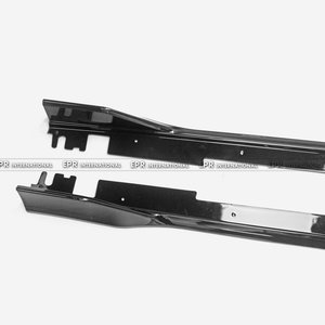 ใส่ได้พอดีกับฮอนด้า Civic Gen 11 FE1ซีดานรุ่นเพียง Type-R สไตล์ ABS ชุดกระโปรงข้างพลาสติกสีดำเงา - Product Image 3