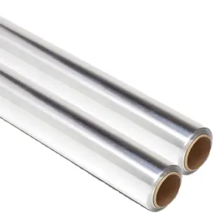 Precio de fábrica 8011 Rollo de papel de cocina de aluminio Bobinas de papel de aluminio de grado alimenticio al por mayor de China