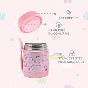 Thermos portable en acier inoxydable, mini-cuiseur thermique pour nid d'oiseau, soupe de trémelle, boîte à lunch, tasse à ragoût isolée avec couvercle hermétique - Product Image 2