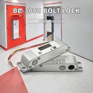 इलेक्ट्रिक ड्रॉप बोल्ट लॉक एल्यूमीनियम मिश्र धातु सामग्री लकड़ी के दरवाजे समर्थन और स्थिति संकेत आउटपुट BL-3000 - Product Image 2