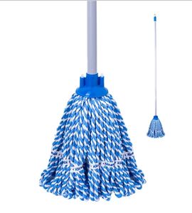 Sunshine <span class=keywords><strong>Kleaner</strong></span> Tela de Microfibra de Alta Calidad, Recambio de Hilo Azul Blanco Plano Metal Algodón Absorbente Cabezal de Tela para Uso Doméstico - Product Image 1