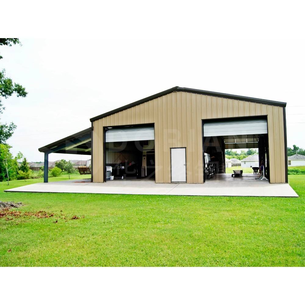 Three Car Steel Garage Steel Carport Cost Steel Quonset Buildings for Sale