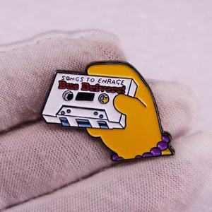 Broche <span class=keywords><strong>de</strong></span> cinta <span class=keywords><strong>de</strong></span> Cassette Simpsons Vintage, insignia <span class=keywords><strong>de</strong></span> solapa <span class=keywords><strong>de</strong></span> Metal esmaltada personalizada con <span class=keywords><strong>Bart</strong></span> & Homer, artesanías <span class=keywords><strong>de</strong></span> Metal coleccionables del mundo - Product Image 5