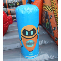 Toboggan gonflable pour robot de construction, maison de saut, château combo, toboggan gonflable commercial, videurs
