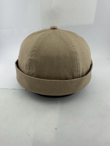 Casquettes personnalisées sans visière pour femmes et hommes, bonnets en velours côtelé, casquettes Docker, casquettes de marin, casquettes skull - Product Image 5