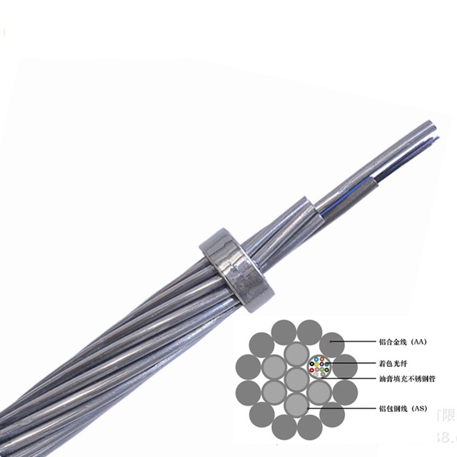OPTICAL FIBER COMPOSITITE OVERHEAD GROUND WIRE OPGW CABLE