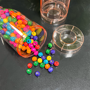 カスタムロゴプラスチックPSシャンパンボトルローズゴールドホイルキャンディゼリーチョコレートチューインガムスナッククッキー耐久性のある環境に優しい - Product Image 4