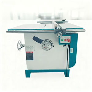 Scie circulaire à table coulissante inclinable radiale pour la coupe du bois à 45/90 degrés - Product Image 1