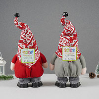 Joyeux Noël Décorations Maison Ornement Nouvel An Décorations 16''Musical Danse Noël Gnome Poupée