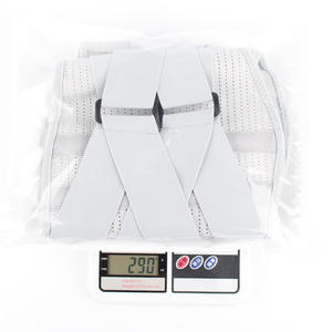 पुरुषों और महिलाओं के लिए स्टॉक लुंबर सपोर्ट बेल्ट में दोहरी पट्टियों के साथ सांस लेने योग्य पीठ - Product Image 6