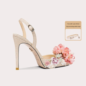 <span class=keywords><strong>Scarpe</strong></span> da Donna Lily Wei con <span class=keywords><strong>Tacco</strong></span> Alto e Punta a Spillo, Design Floreale 3D, Eleganti Stiletto per Feste, Calzature Femminili di Alta Qualità - Product Image 2