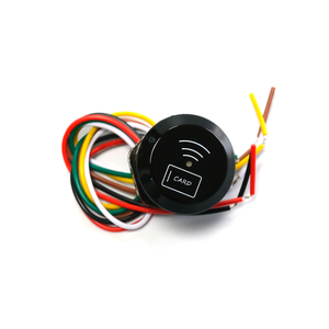 액세스 제어 시스템용 미니 <span class=keywords><strong>RFID</strong></span> 근접형 블랙 방수 <span class=keywords><strong>125KHz</strong></span> 스마트 카드 리더기 Wiegand26 - Product Image 2