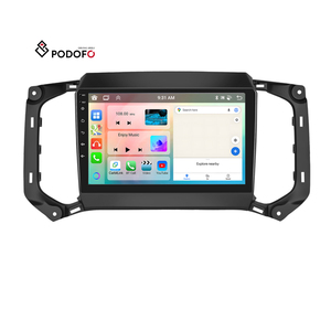 Podofo 9 pouces <span class=keywords><strong>Android</strong></span> voiture stéréo 4 + 64G Carplay <span class=keywords><strong>Android</strong></span> <span class=keywords><strong>Auto</strong></span> pour Chevrolet Blazer/Colorado/<span class=keywords><strong>S10</strong></span>/D-MAX 2018 IPS DSP GPS RDS HIFI - Product Image 1