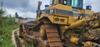 Excavadora de cadenas Caterpillar Cat D8R usada en excelentes condiciones de funcionamiento, con cuchilla, motor Cummins, bomba y caja de cambios, año 2015, 1 año de garantía.
