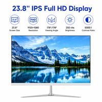 PC Todo en Uno de 24 Pulgadas, Intel Core I3/i5/i7, Doble Núcleo, SSD, Pantalla IPS, Kiosco POS Comercial, Oficina, OEM/ODM