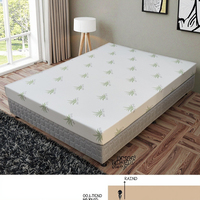 6 pouces moins cher comprimé rebondi mousse ressort fabriqué en usine Matrass meilleur vendeur Queen Bed prix métal superposé lit éponge matelas