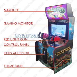 Machine de jeu d'arcade de tir en métal avec écran LCD 55 pouces, fonctionnant à monnayeur, modèle <span class=keywords><strong>Death</strong></span> Storm, avec garantie d'un an, jeu de tir pour centres de jeux - Product Image 3