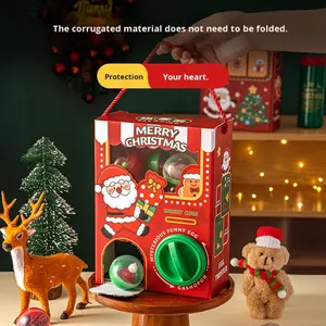 Hot-Selling Christmas Gashapon Machine Blind Box Kids Portable Toy Gift Bags Festival Gift <b>Boxes</b> <b>for</b> Party Favors & Wholesale - Product Image 3