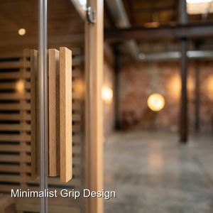 Sauna de Lujo para Exteriores con Cedro Rojo para Una o Dos Personas y una Tradición Clásica de Calefacción con Leña - Product Image 2