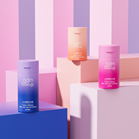 Ensemble de soins de la peau tout-en-un en plastique recyclé mat 50ml 80ml 100ml 150ml Lotion crème pour le soin de la peau Flacon pompe sans air