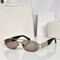 Lunettes de soleil de luxe à monture intégrale, de haute qualité, carrées, dégradées, dorées, rétro, protection UV400, pour hommes et femmes, style business décontracté, usage quotidien