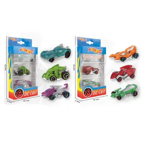 Best-saling 1/64 Hot Slide Wheels 3pcs macchinine in lega pressofusa per bambini