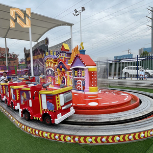 <span class=keywords><strong>Tren</strong></span> Eléctrico Familiar para Niños, 12 Asientos, 6 Cabinas, 4.5kw, Acero FRP, Atracciones para Parques <span class=keywords><strong>de</strong></span> Diversiones Interiores y Exteriores, Certificado CE, Venta Directa - Product Image 3